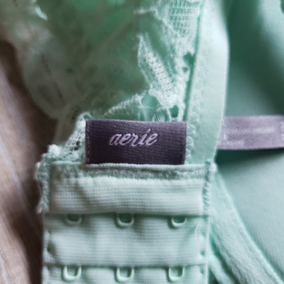 {Aerie} NWOT mint green push up bra - size M - Picture 4 of 4